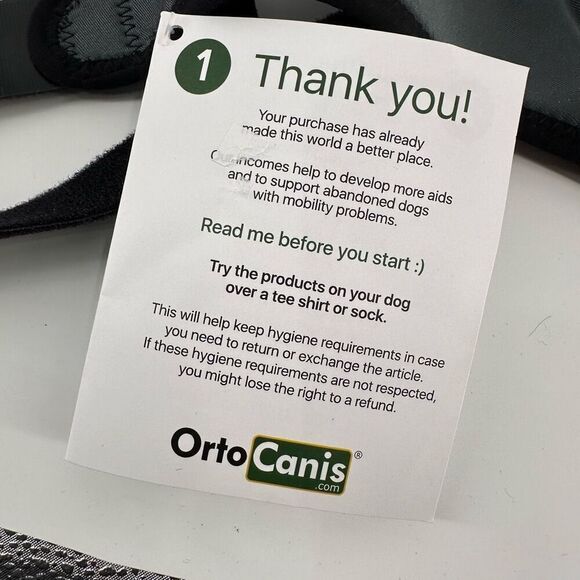 NWT Ortocanis Dog Knee Brace Patella Dislocation Osteoarthritis XXL Left Leg - Picture 5 of 8